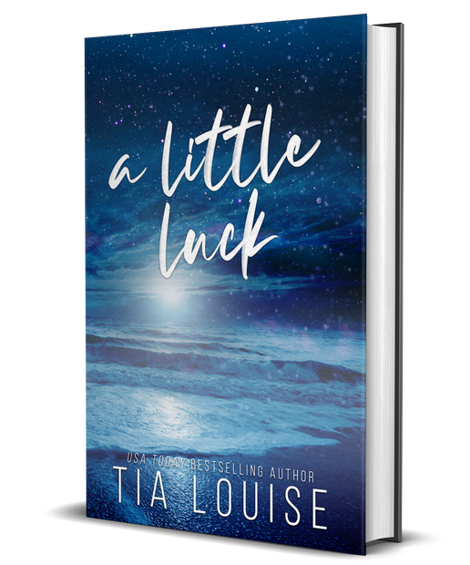 (BST3) A LITTLE LUCK Signed Hardcover